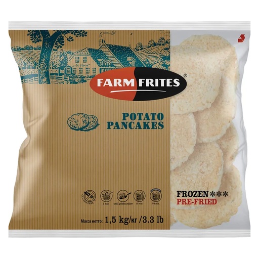 [19177] Potato Pancakes Farm Frites (glutenfree) 1,5 kg