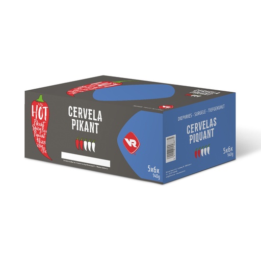 [0139] Cervela Spicy Vanreusel 30 x 140 gr