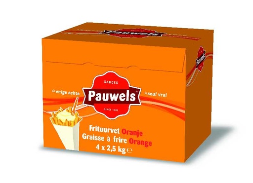 [6176] Mixed Fat Orange Pauwels 4 x 2,5 kg