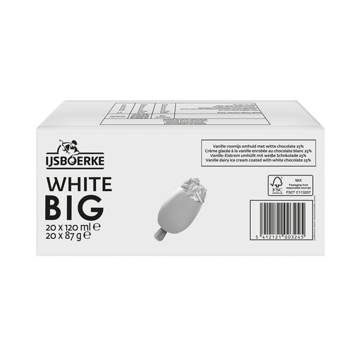 [9131] BIG White Ijsboerke 120 ml
