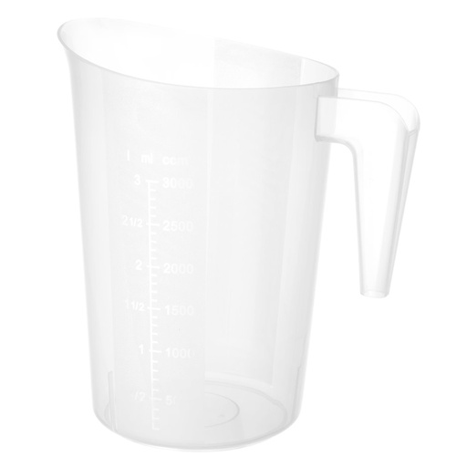 [PR/20969] 567845 Verre doseur 3 L empilable Hendi