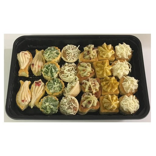 [19123] BOUCHEES SAVOUREUSES 24PCS SADIE TOAST