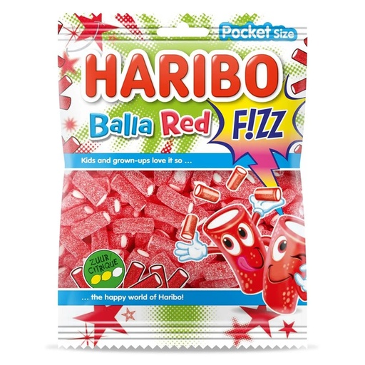 [19326] Balla Red Fizz Haribo 28 x 70 gr 