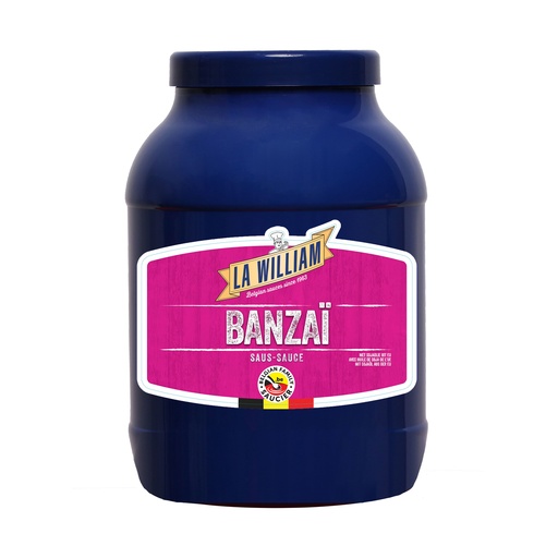 [2508] Banzai Saus La William Pet 3 L