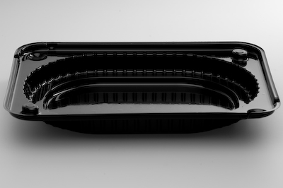 [4055] Menu Bowl 700 cc Black 50 pcs 90252