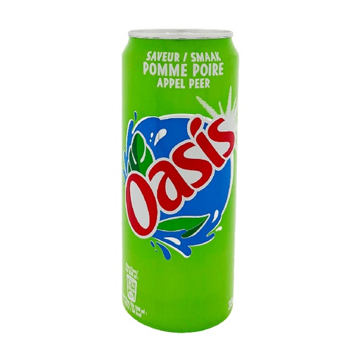 [PR/22589] Oasis Fruity Pomme Poire Slim Can 24 x 33 cl 