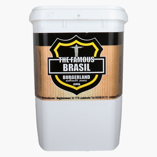 [19216] The Famous Brasil Saus Burgerland Box 5 L
