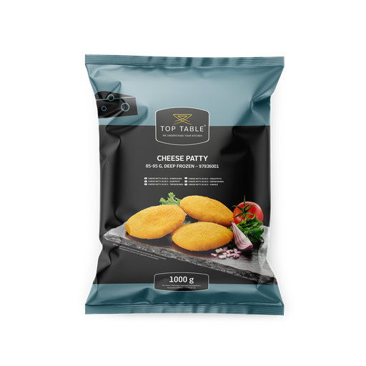 [PR/22680] 97936001 Cheese Patty Top Table 85-95gr 1 Kg