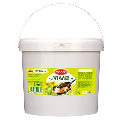 [PR/22716] Mussel Sauce Bucket Manna 5 L
