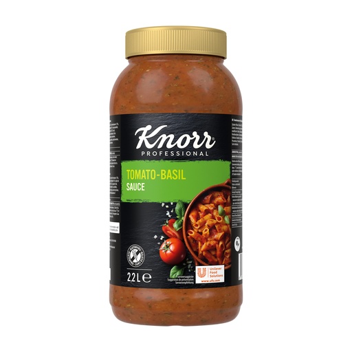 [PR/22734] Tomate & Basil Saus Ready to use Knorr 2,20 L