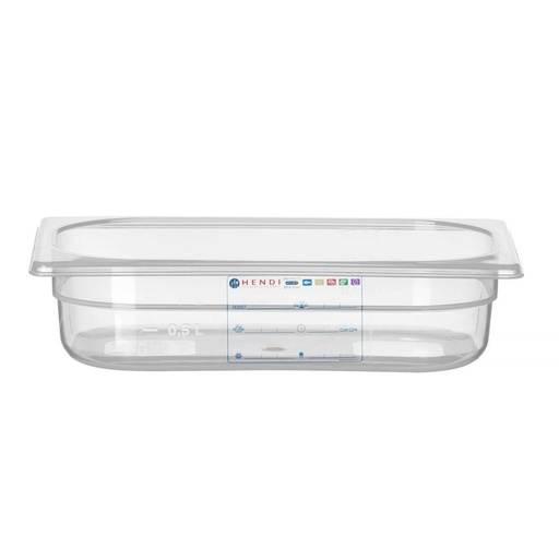 [170031] Gastro Normbak 1/4 - Pp - 65 mm - Hendi - 880388