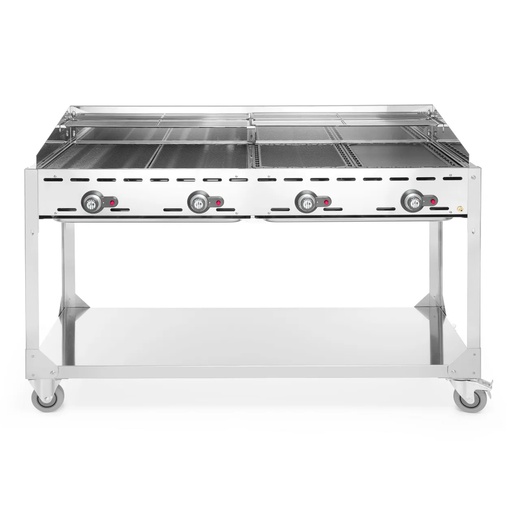 [PR/22878] 149614 Green Fire With 4 Burners Profi Line Hendi 1400 x 612 x (h)825 mm