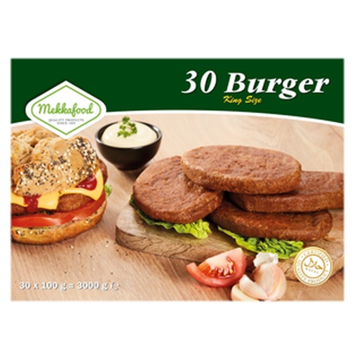 [19373] Burger Mekkafood 30 x 100 gr