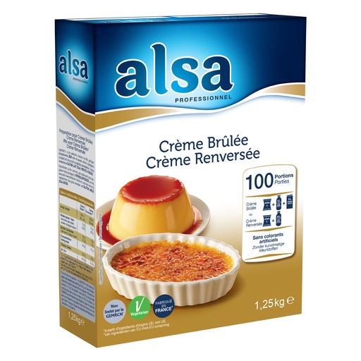 [PR/22991] Crème Brûlée & Crème Renversée ALSA Dr. Oetker 1,25 kg