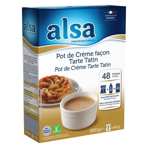 [PR/22996] Pot de Crème Tarte Tatin ALSA Dr. Oetker 800 gr