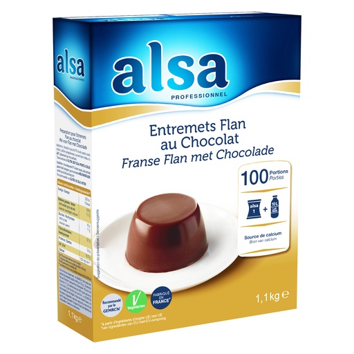 [PR/22998] Flan Chocolade ALSA Dr. Oetker 1,1 kg