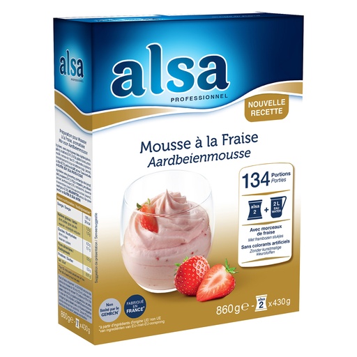 [PR/23001] Mousse Aardbei ALSA Dr. Oetker 860 gr