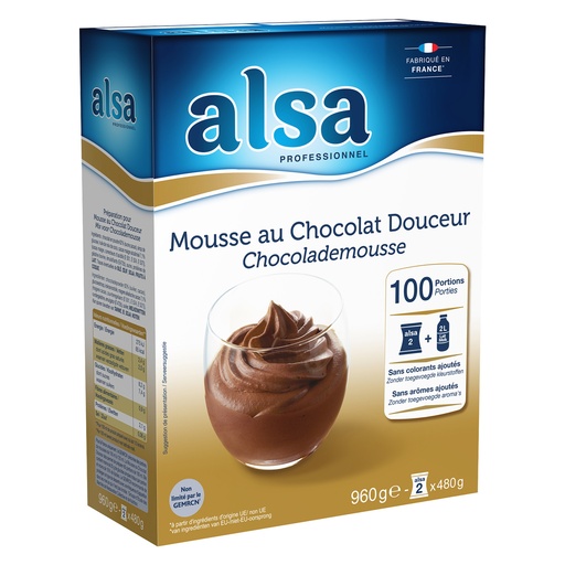 [PR/23005] Mousse Chocolade Douceur ALSA Dr. Oetker 960 gr