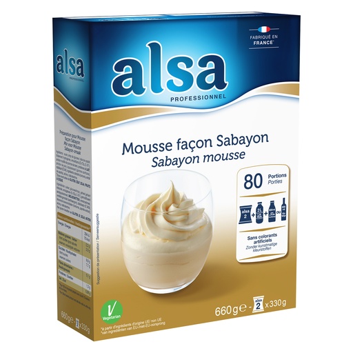 [PR/23009] Mousse Sabayon ALSA Dr. Oetker 660 gr