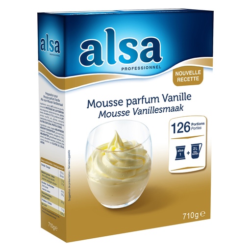 [PR/23010] Mousse Vanille ALSA Dr. Oetker 710 gr 