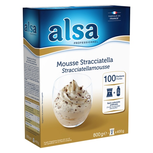 [PR/23011] Mousse Straciatella ALSA Dr. Oetker 800 gr