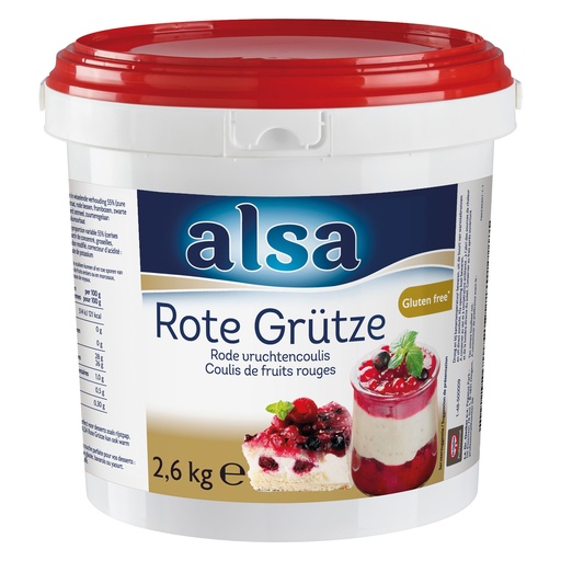 [PR/23013] Mousse Fruits Rouge - ALSA - Seau - Dr. Oetker 2,6 kg