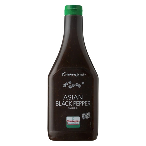 [PR/23073] Asian Black Pepper Sauce (Connoisseur) 875 ml Verstegen 