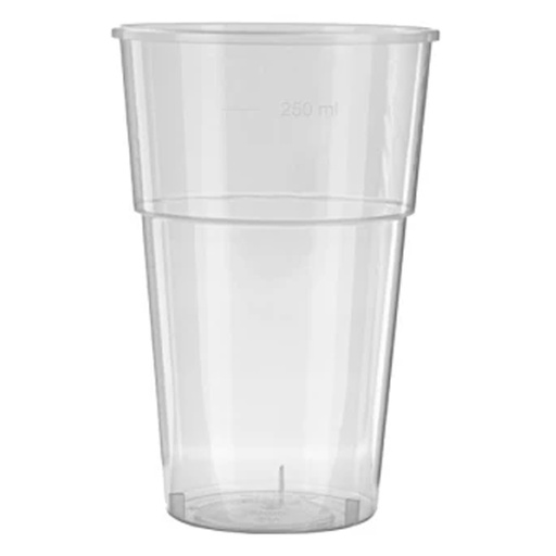 [PR/23080] Bierglas PP "Injection" Herbruikbaar 20 x 25