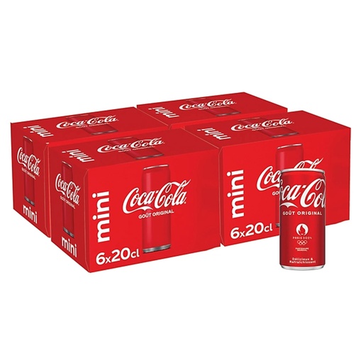 [19309] Coca Cola Mini Can 24 x 20 cl
