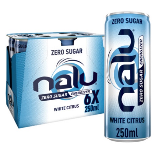 [PR/23810] Nalu White Citrus Zero Sugar Can 24 x 25 cl