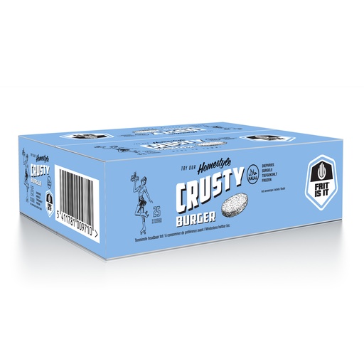 [0279] Crusty Burger + Frit is it 25 x 115 gr