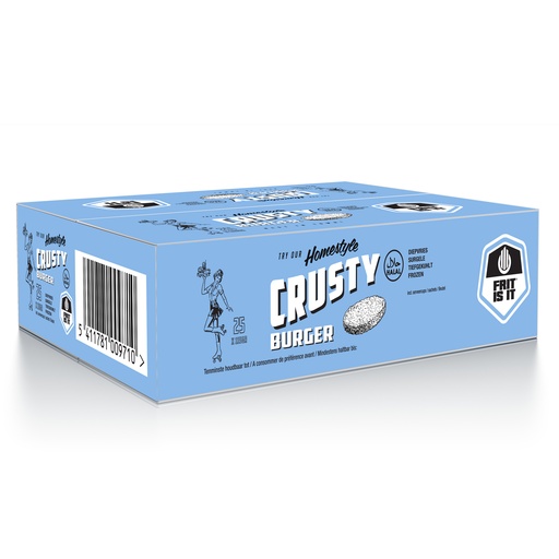 [0279] Crusty Burger Frit is it 25 x 115 gr