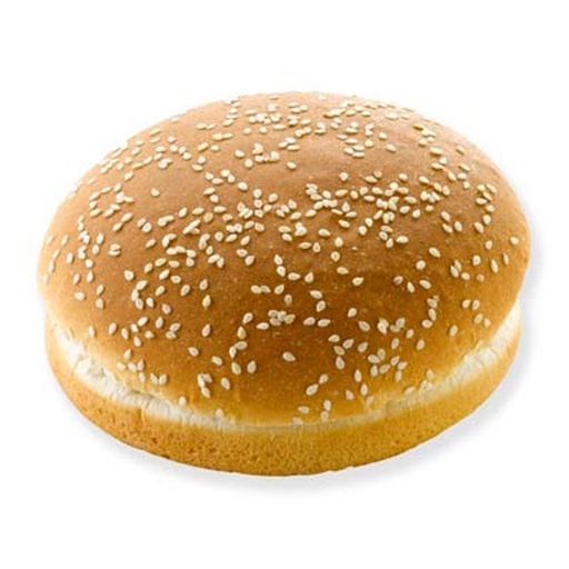 [8606] 23109 Hamburger Bun Giant Sesam Pastridor 24 x 100 gr