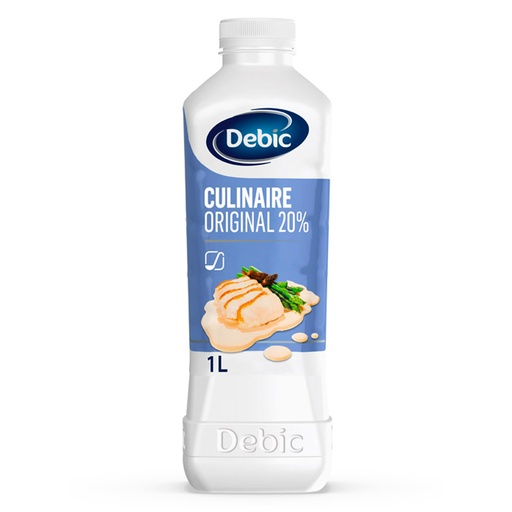 [5761] Room Culinair 20% Debic Fles 1 L
