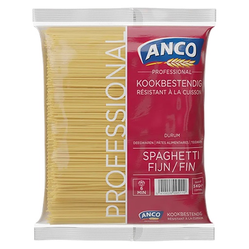 [19281] Spaghetti Fijn Anco Zak 5 kg