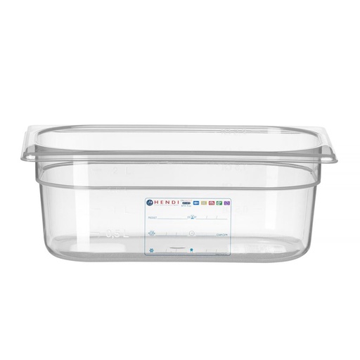 [170030] Gastro Normbak 1/4 - 100Mm - Pp - Hendi - 880371