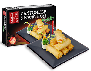 [6351] Cantonese Springrolls Veg Orien Bites 1 kg