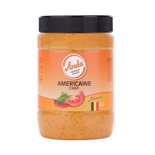 [W6603] Americain Saus Anda Pet 650 ml