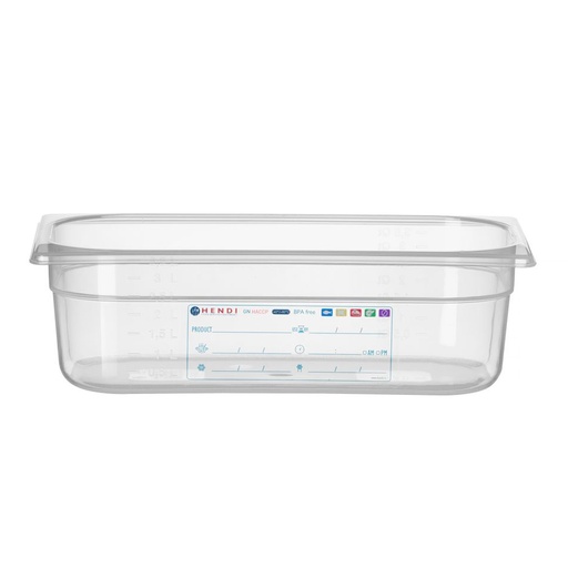 [170028] Gastro Normbak 1/3 - Pp - 100Mm - Hendi - 880272