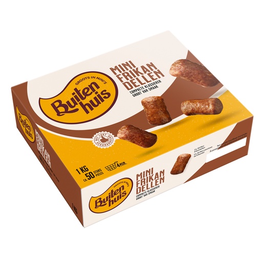 [0740] Mini Fricandelle Buitenhuis 50 x 20 gr