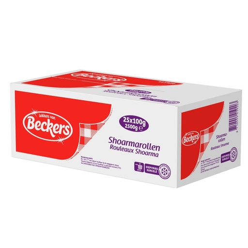 [0048] Shoarma Rol Beckers 25 x 100 gr