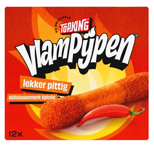 [1262] Vlampijpen Topking 12 x 100 gr