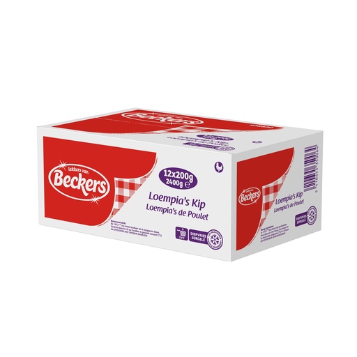 [0023] Springroll Chicken Filet Beckers 12 x 200 gr