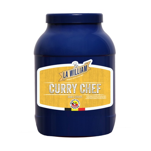 [2169] Curry Saus Chef La William Pet 3 L