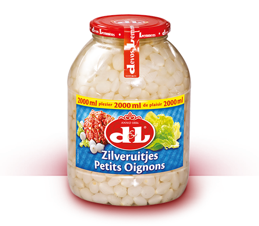 [5617] Pickled Onions Devos Lemmens PET 2 L