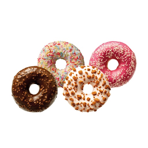 [8661] 0734 / 0905 Donuts Party Box Mix Dauphine 48x56gr