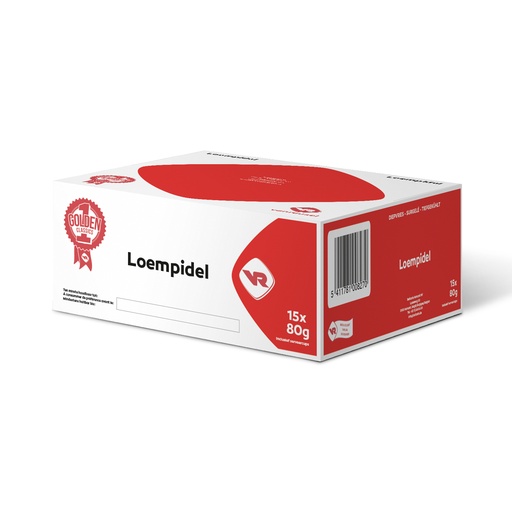 [0141] Loempidel Vanreusem 15 x 80 gr + Barquettes 