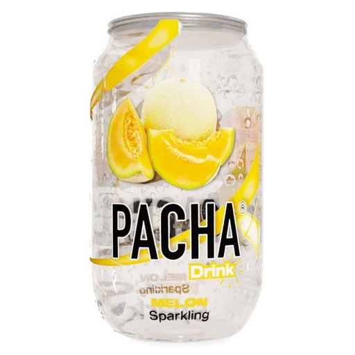 [10135] Pacha Drink Melon Sparkling Boîte 24 x 33 cl