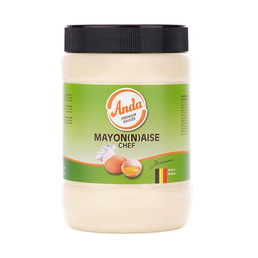 [W6617] Mayonaise Chef Anda Pot 650 ml