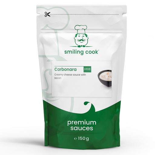 [W7600] H108 Carbonara Saus Smiling Cook 150 gr